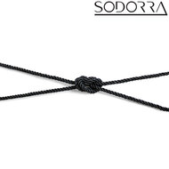 SODORRA - Shibari Bondagetouw - Zwart - 5 meter
