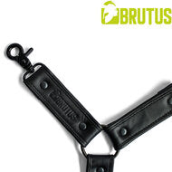 Brutus - Lederen Beenharnas - Verstelbaar- Zwart