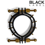 Black Label - Pussy Klem 2.0 - Vagina Klem met Spikes - Zwart/Goud