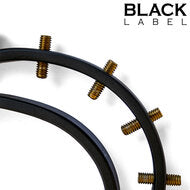 Black Label - Pussy Klem 2.0 - Vagina Klem met Spikes - Zwart/Goud