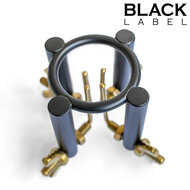 Black Label - 4-Way Urethrale Stretcher - Zwart/Goud