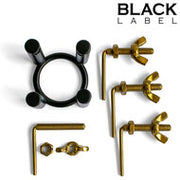 Black Label - 4-Way Urethrale Stretcher - Zwart/Goud