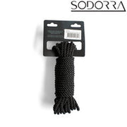 SODORRA - Shibari Bondagetouw - Zwart - 10 meter