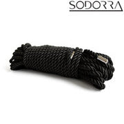 SODORRA - Shibari Bondagetouw - Zwart - 10 meter