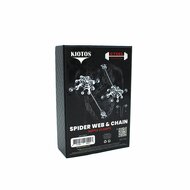 Kiotos - Spiderweb met hangende Spin - Tepelklemmen met ketting