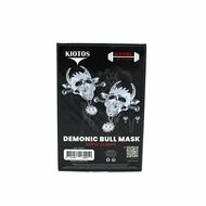 Kiotos - Demonic Mask  met hanger - Tepelklemmen met ketting