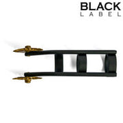 Black Label - Cat Nail met Dubbel Pinwheel - Zwart/Goud