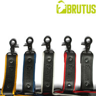 Brutus - Lederen Beenharnas - Verstelbaar- Zwart/Wit