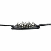 Kiotos - PU-lederen borstenharnasje met scherpe spikes