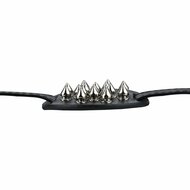 Kiotos - PU-lederen borstenharnasje met scherpe spikes