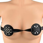 Kiotos - PU-lederen borstenharnasje met scherpe spikes