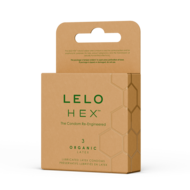 LELO - HEX Organic Condooms - 3 stuks
