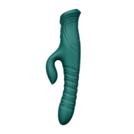ZALO - Mose 2 - Stotende Rabbit Vibrator - Smaragdgroen