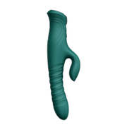ZALO - Mose 2 - Stotende Rabbit Vibrator - Smaragdgroen