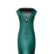 ZALO - Mose 2 - Stotende Rabbit Vibrator - Smaragdgroen