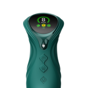 ZALO - Mose 2 - Stotende Rabbit Vibrator - Smaragdgroen