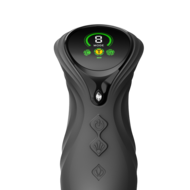 ZALO - Mose 2 - Stotende Rabbit Vibrator - Zwart