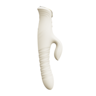 ZALO - Mose 2 - Stotende Rabbit Vibrator - Ivoor Wit