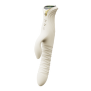 ZALO - Mose 2 - Stotende Rabbit Vibrator - Ivoor Wit
