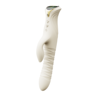 ZALO - Mose 2 - Stotende Rabbit Vibrator - Ivoor Wit