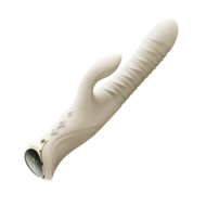 ZALO - Mose 2 - Stotende Rabbit Vibrator - Ivoor Wit