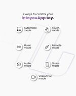 IY Zack - Anale plug met bewegende tong - Met App Control - Zwart