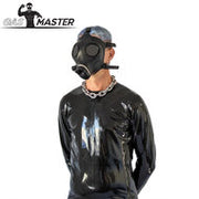 GASMASTER Alien Gasmasker – Gepolariseerde Lenzen + Metalen Oogkappen