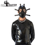 GASMASTER Alien Gasmasker – Gepolariseerde Lenzen + Metalen Oogkappen