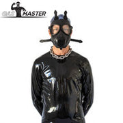 GASMASTER Alien Gasmasker – Gepolariseerde Lenzen + Metalen Oogkappen