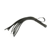 Liebe Seele - Samurai - Stoere Lederen Flogger - Zwart
