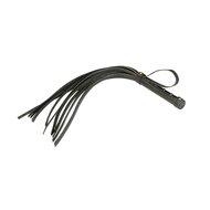 Liebe Seele - Samurai - Stoere Lederen Flogger - Zwart