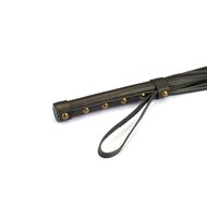 Liebe Seele - Samurai - Stoere Lederen Flogger - Zwart