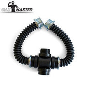 GASMASTER RD40 Gasmasker Kruisadapter met Slangen