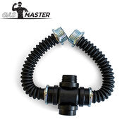 GASMASTER RD40 Gasmasker Kruisadapter met Slangen