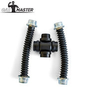 GASMASTER RD40 Gasmasker Kruisadapter met Slangen