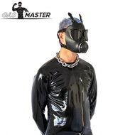 GASMASTER Army Gasmasker – Zwarte Lenzen