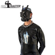 GASMASTER Army Gasmasker – Zwarte Lenzen