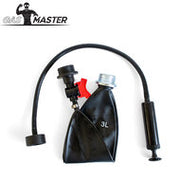 GASMASTER Rebreathing Bag XXL – 3L Rubber met RD40 Schroefdraad