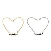 Liebe Seele - Verstelbare Bull Nose Tepelklemmen Met Ketting - Goud