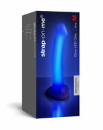 Strap-On-Me - Glow-LED Dildo - Paars - Maat M