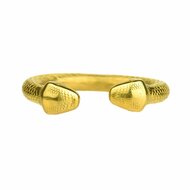 Kiotos - Eikel Ring - Glans Ring - Snake - Goud