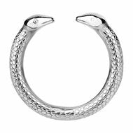 Kiotos - Eikel Ring - Glans Ring - Snake - Zilver