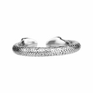 Kiotos - Eikel Ring - Glans Ring - Snake - Zilver