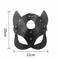 Kiotos - Kattenmasker - Zwart