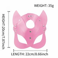 Kiotos - Kattenmasker - Roze