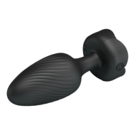 Pretty Love - Varian - Kleurveranderende lichtgevende vibrerende buttplug - Zwart