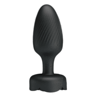 Pretty Love - Varian - Kleurveranderende lichtgevende vibrerende buttplug - Zwart