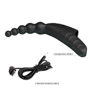 Pretty Love - Jordin - Krachtige Vinger Vibrator - Zwart