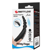 Pretty Love - Jordin - Krachtige Vinger Vibrator - Zwart