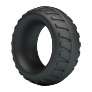 Crazy Bull - Dilson - Super Soft Siliconen Ring - Model 3 - Zwart